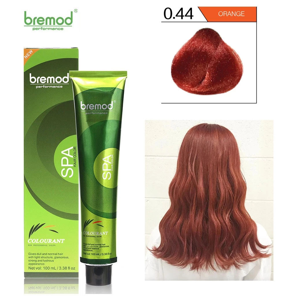 Bremod Hair Color Tube+Developer - 100ml - 0.44 Copper