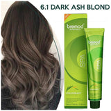 Bremod Hair Color Tube+Developer - 100ml - 6.1 Dark Ash Blond