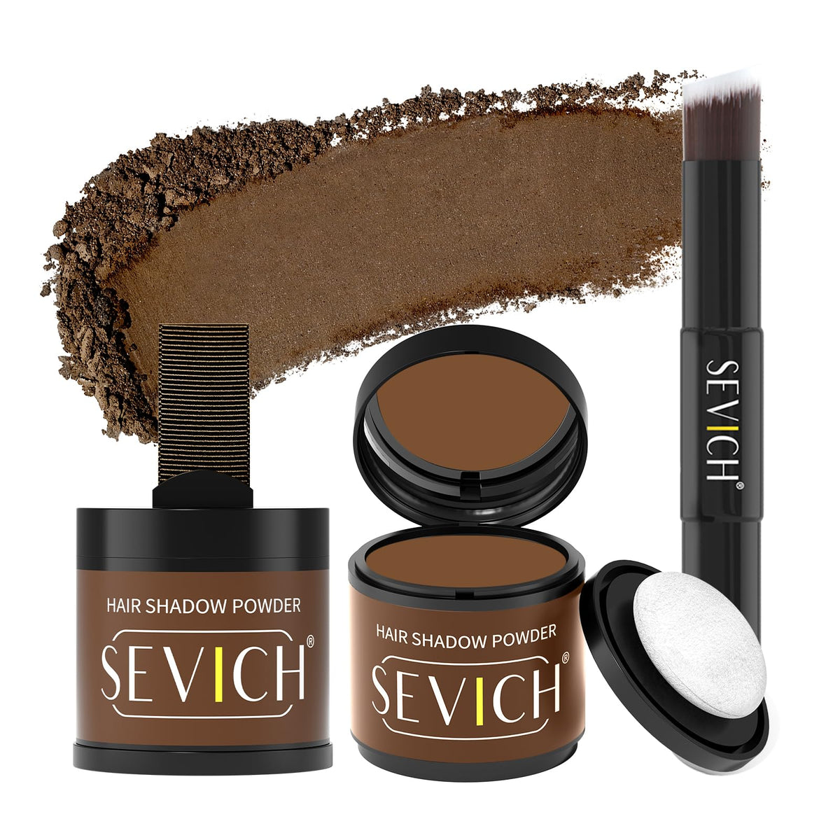 Sevich Hair Shadow Powder MEDIUM BROWN - variant MEDIUM BROWN