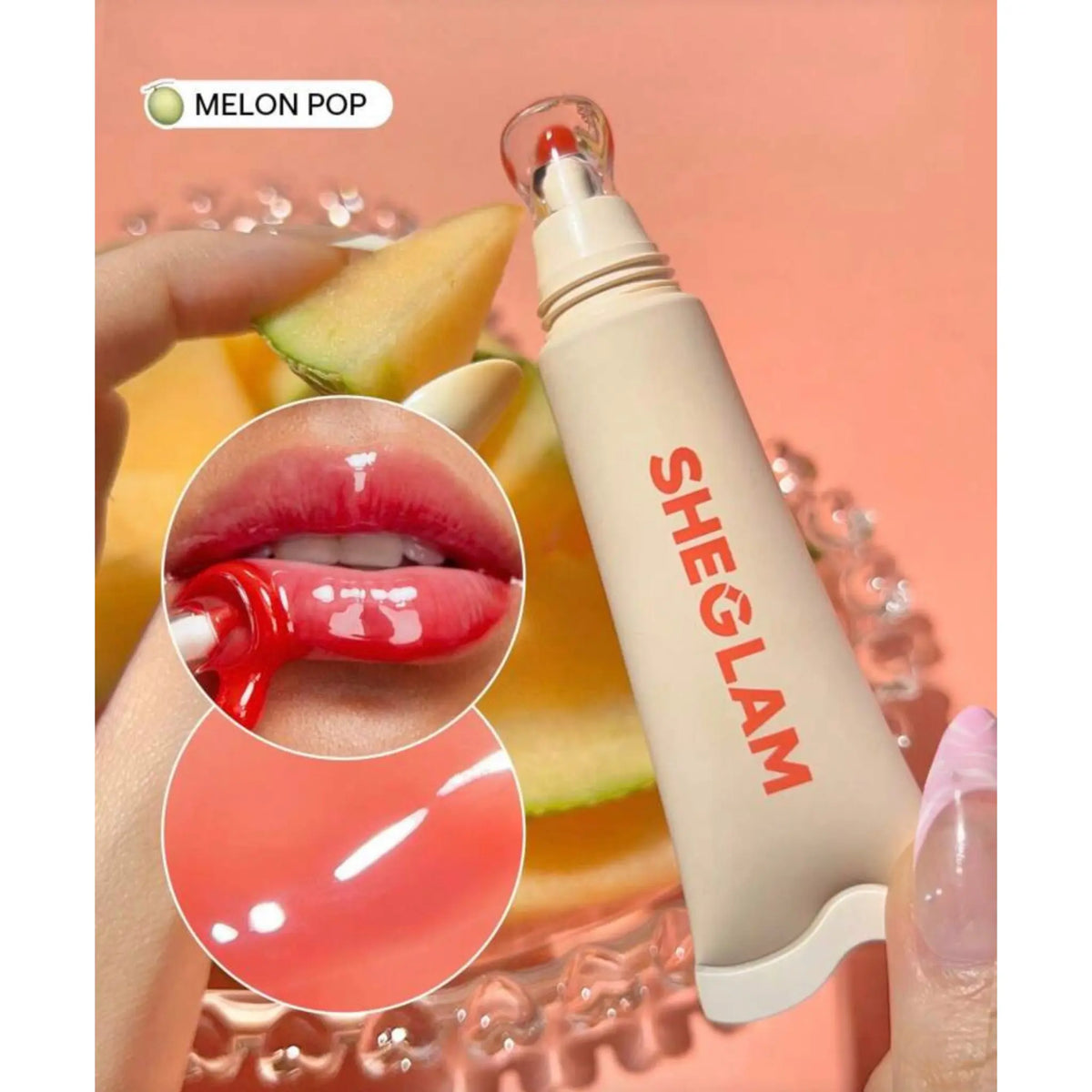 Sheglam crystal glaze Melon Pop - variant Melon Pop