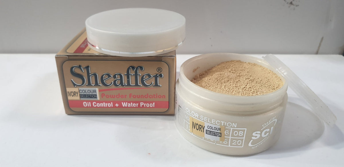 Sheaffer Powder Foundation Ivory colour selection - variant Ivory