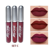 KS-ONE matte lipgloss 3-piece Set C - variant Set C