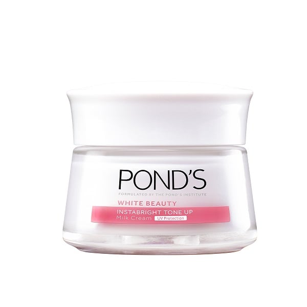 Ponds Tone Up Milk Cream 50g jar - Pond's Institute label