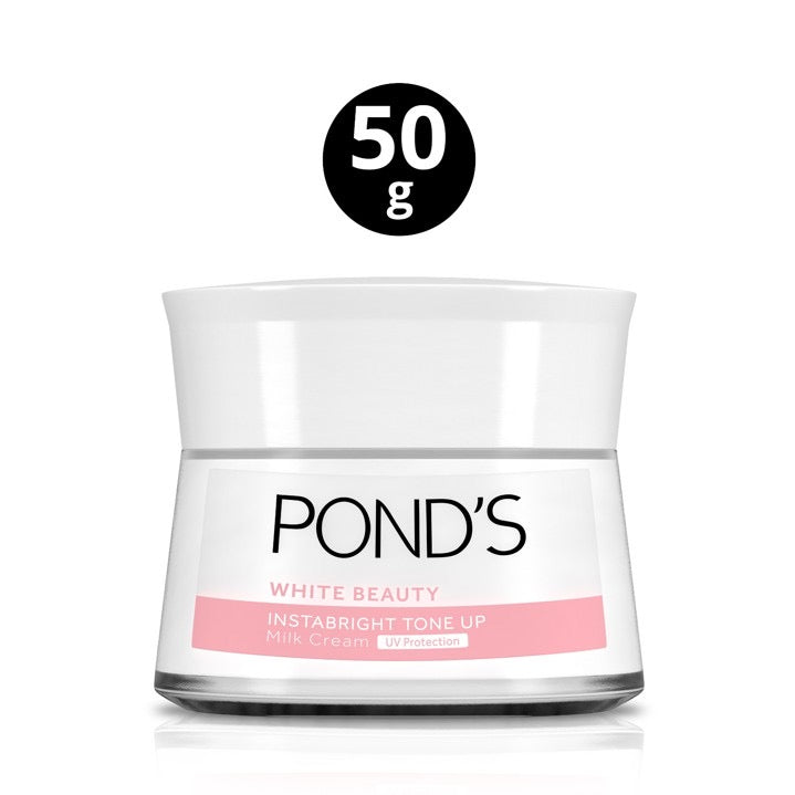 Ponds Tone Up Milk Cream 50g jar with 50g badge