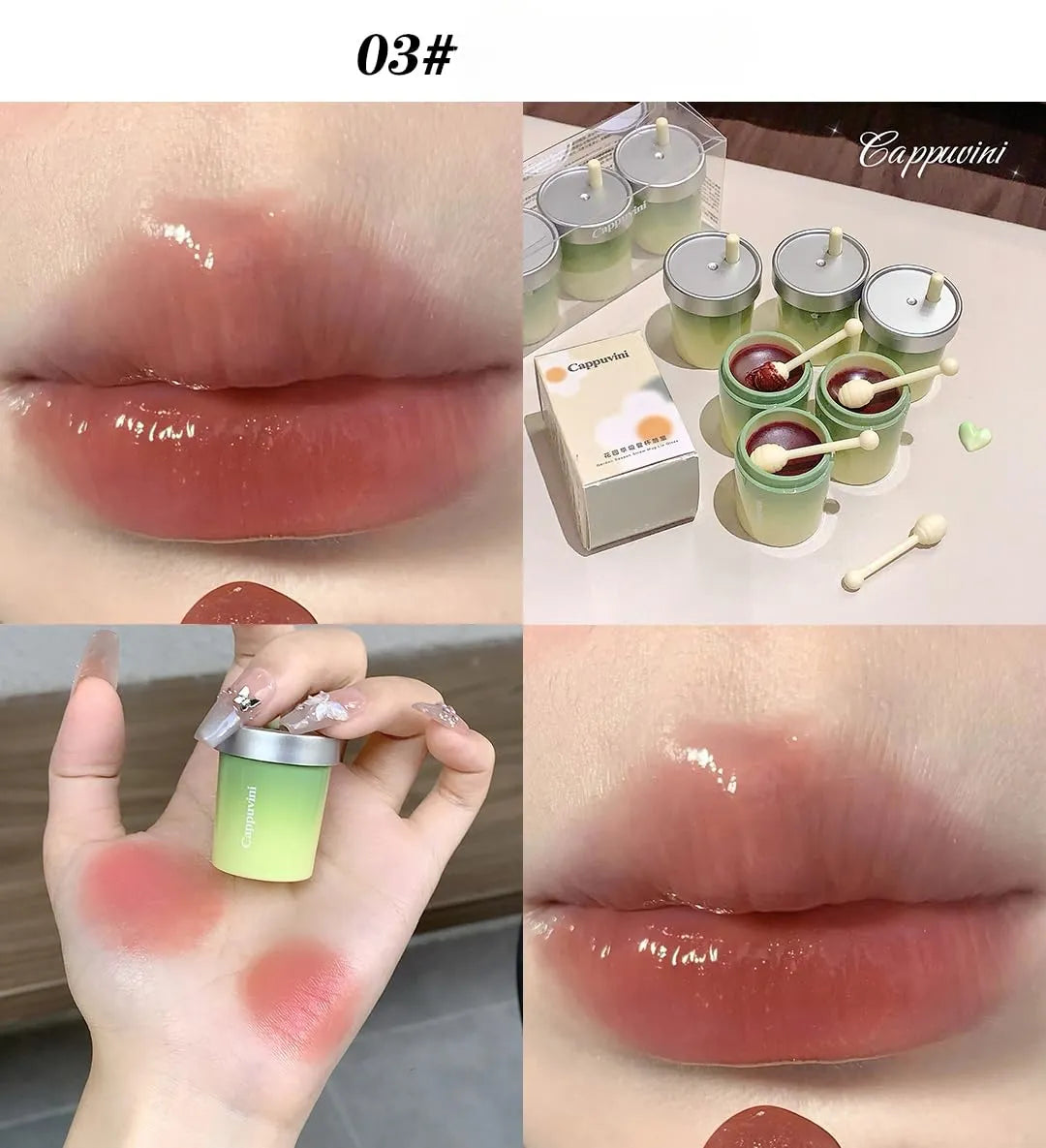 cappuvini mug lip gloss - 3pcs set - Buy Online in Pakistan at Cosmia.pk