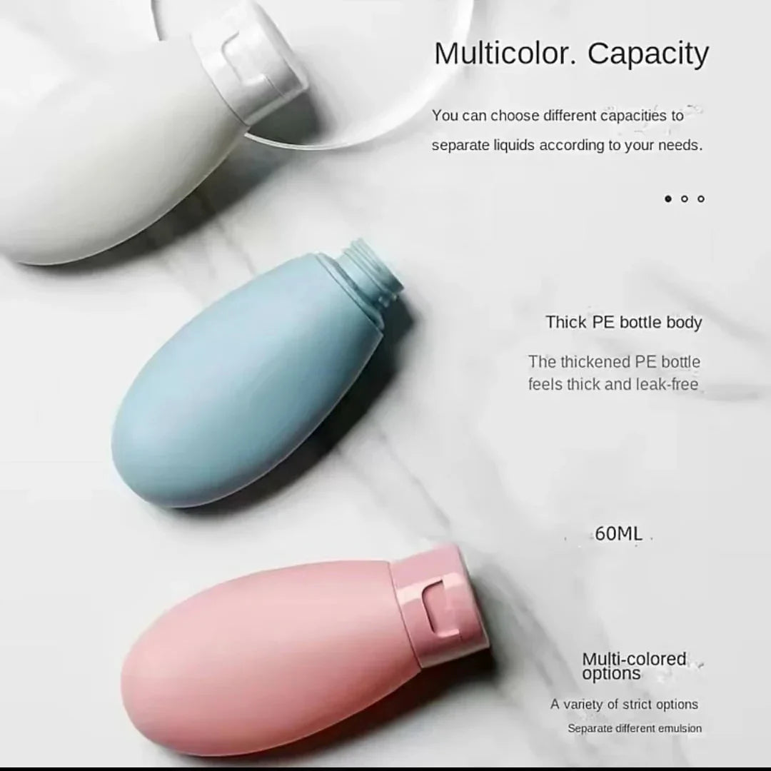 Empty Bottle Liquid Containers for Travelling - Pack Of 3 - Buy Online in Pakistan at Cosmia.pk