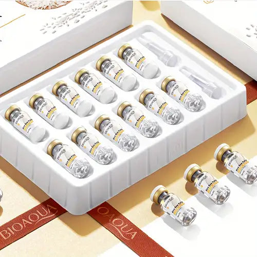 Bioaqua Rice Whitening Lyophilised Powder Serum Set - Buy Online in Pakistan at Cosmia.pk