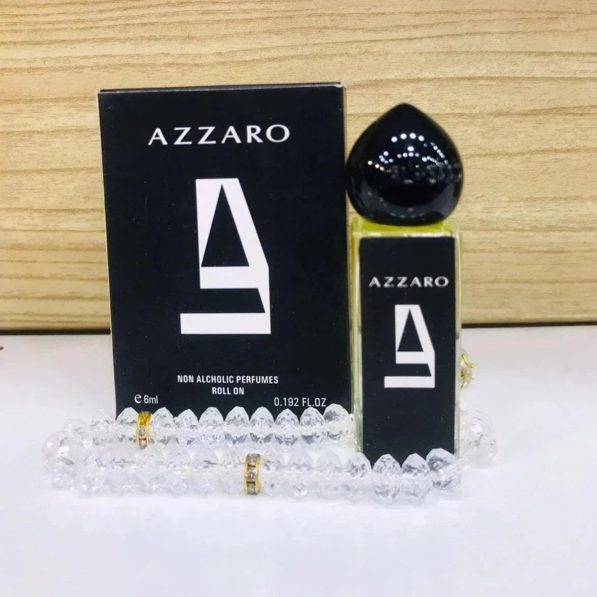 Azzaro Roll on Attar with Tasbeeh -  6ml - Buy Online in Pakistan at Cosmia.pk