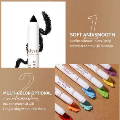 Julystar Colors Pearlescent Monochrome Eyeshadow Pen - Buy Online in Pakistan at Cosmia.pk