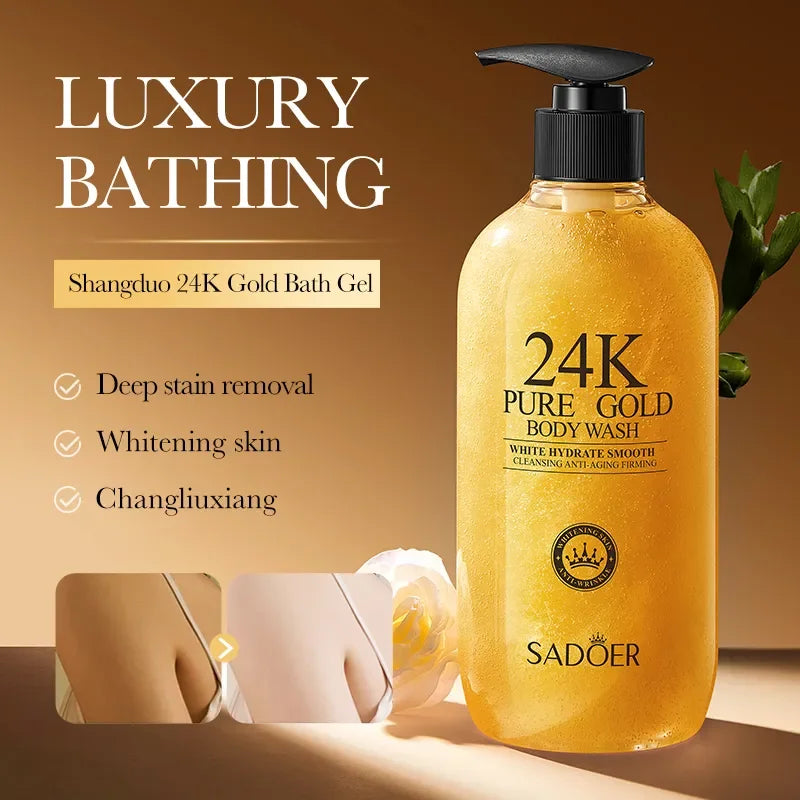 Sadoer 24K Pure Gold Body Wash - image 5