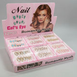 Romantic Myth Cat's Eye Press On Gel Nails - 12 Pcs - Buy Online in Pakistan at Cosmia.pk