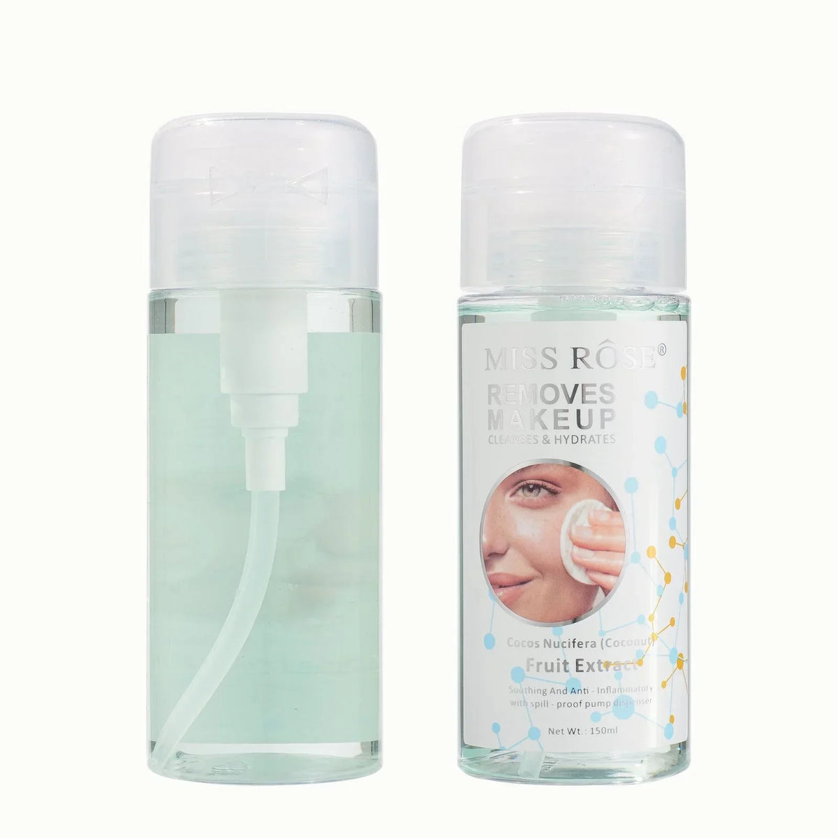 Miss Rose Coconut Makeup Remover - 150ml - Buy Online in Pakistan at Cosmia.pk