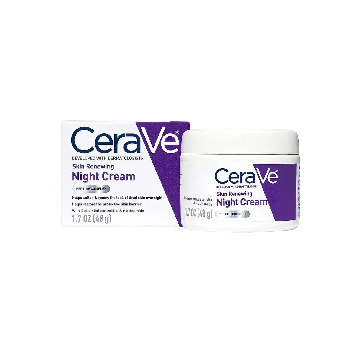 CeraVe Skin Renewing Night Cream 48g — buy online in Pakistan at Cosmia.pk (view 1)