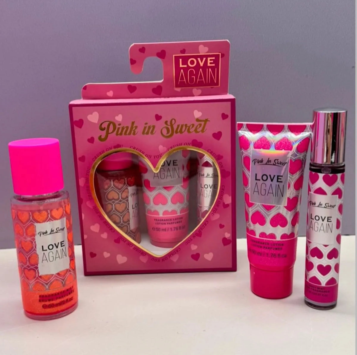 Pink in Sweet 3 Pcs Fragrance Set - Buy Online in Pakistan at Cosmia.pk
