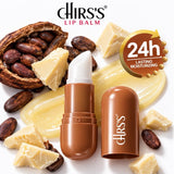 CHIRS'S Moist Nourish Lip Balm Cocoa Butter open tube 24h moisturizing - Buy Online in Pakistan at Cosmia.pk