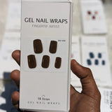 Multi Color Gel Nail Wraps With UV light (16 nail strips) - Buy Online in Pakistan at Cosmia.pk
