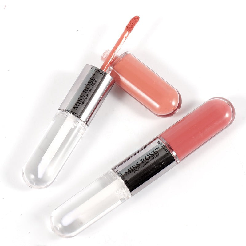 Miss Rose 2-in-1 Lip Gloss & Lip Oil Combination - Buy Online in Pakistan at Cosmia.pk