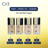 CVB Prep + Prime Fix + Shimmer Foundation – 40ml - Buy Online in Pakistan at Cosmia.pk