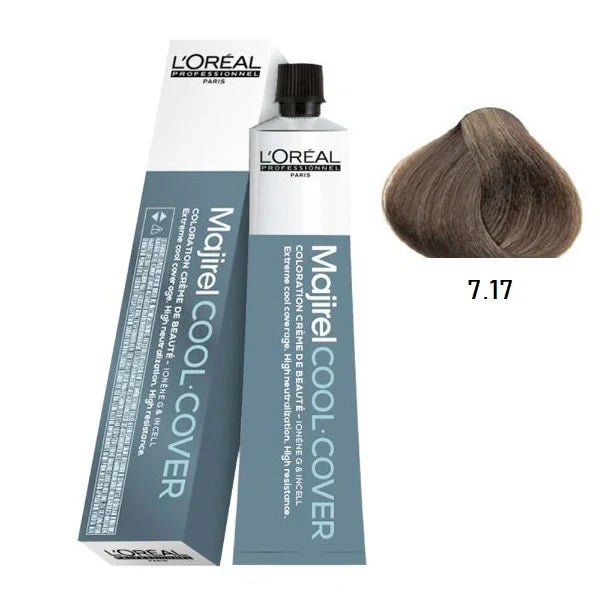 L'Oreal Majirel Hair Colour 7.17 50ml - Buy Online in Pakistan at Cosmia.pk