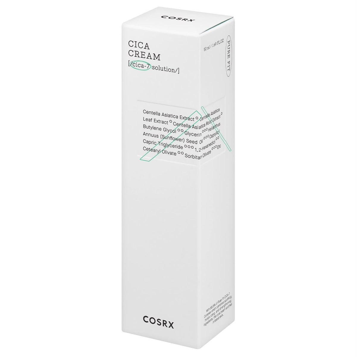 COSRX Pure Fit Cica Cream 50ml - Buy Online in Pakistan at Cosmia.pk - product packaging box