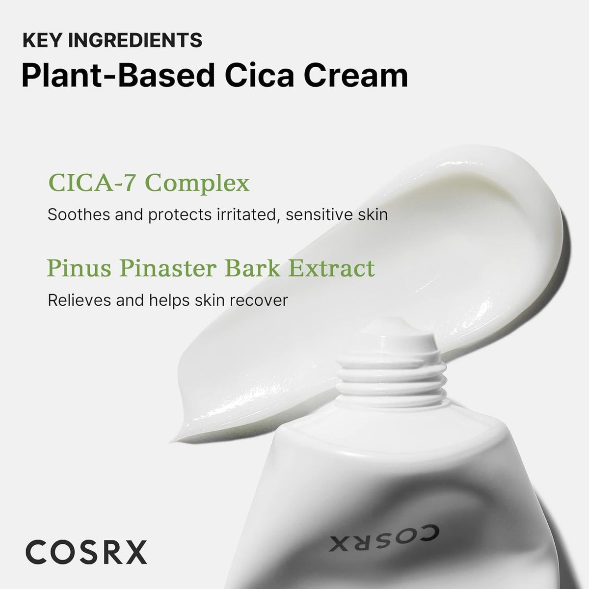 COSRX Pure Fit Cica Cream 50ml - Buy Online in Pakistan at Cosmia.pk - cica-7 complex key ingredients