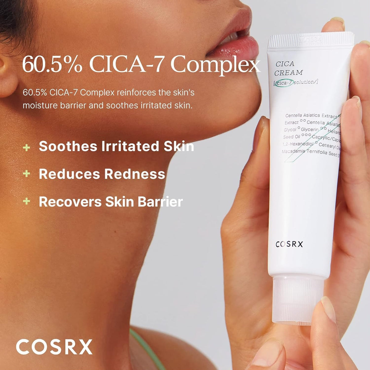COSRX Pure Fit Cica Cream 50ml - Buy Online in Pakistan at Cosmia.pk - 60.5% cica-7 complex soothes redness