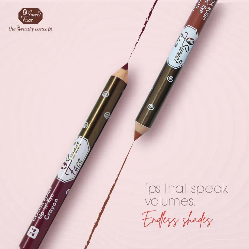 Sweet Face Jumbo Lip/Eye Crayon Pencil - Buy Online in Pakistan at Cosmia.pk