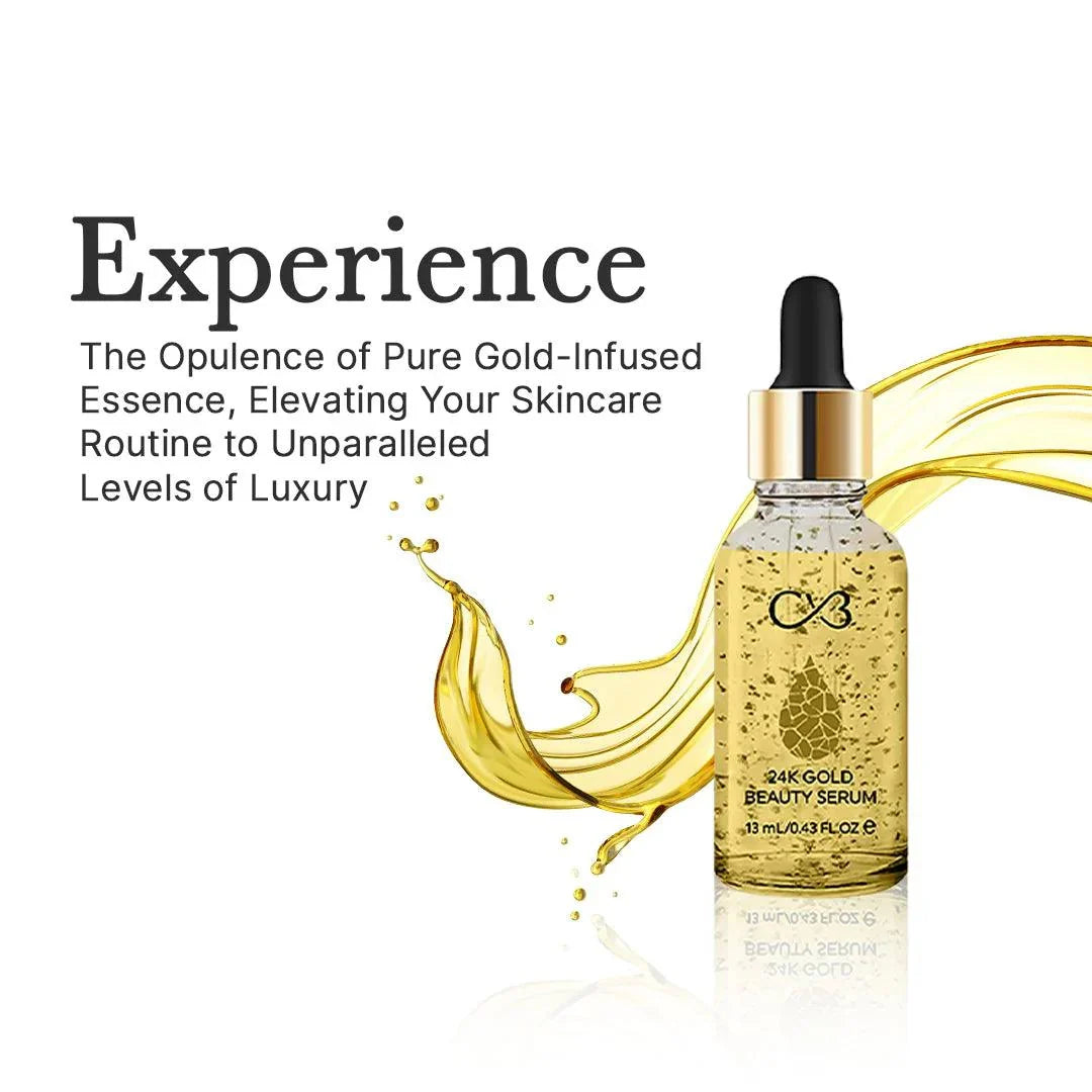 CVB 24k Gold Beauty Serum - 13ml - Buy Online in Pakistan at Cosmia.pk
