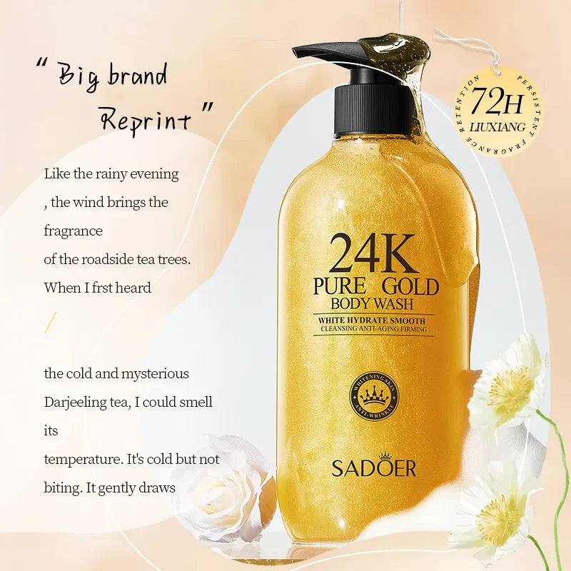 Sadoer 24K Pure Gold Body Wash - image 6