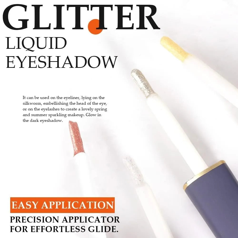 Romantic Charm Glitter Liquid Eyeshadow - Pack Of 4 - Buy Online in Pakistan at Cosmia.pk