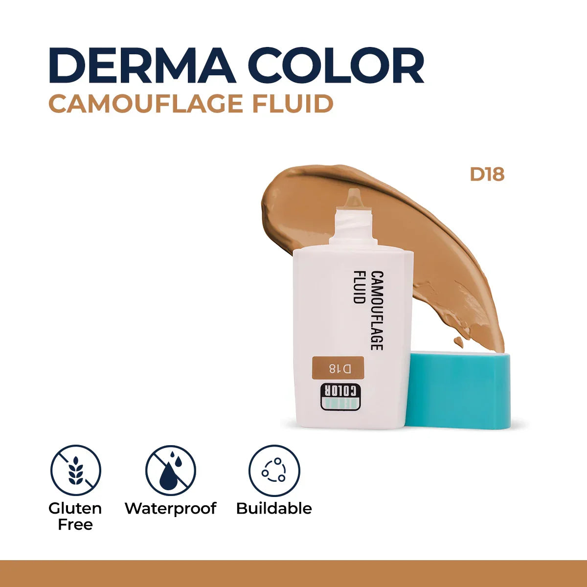 Kryolan - Derma Color Camouflage Fluid - Buy Online in Pakistan at Cosmia.pk