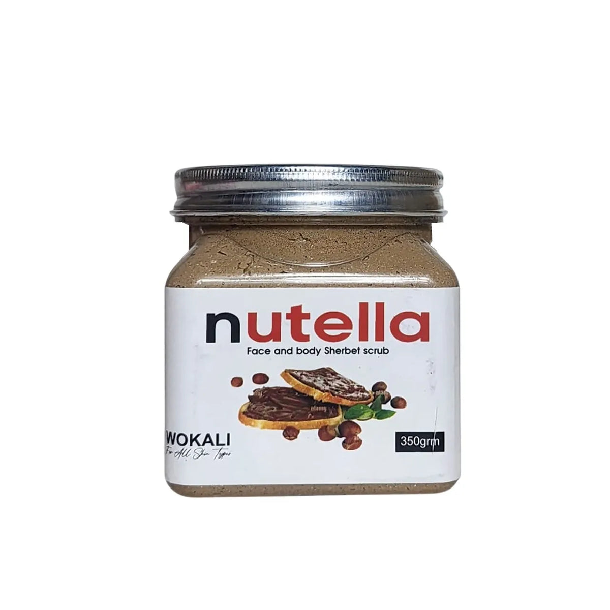 Wokali Nutella Face & Body Sherbet Scrub – 350ml - Buy Online in Pakistan at Cosmia.pk