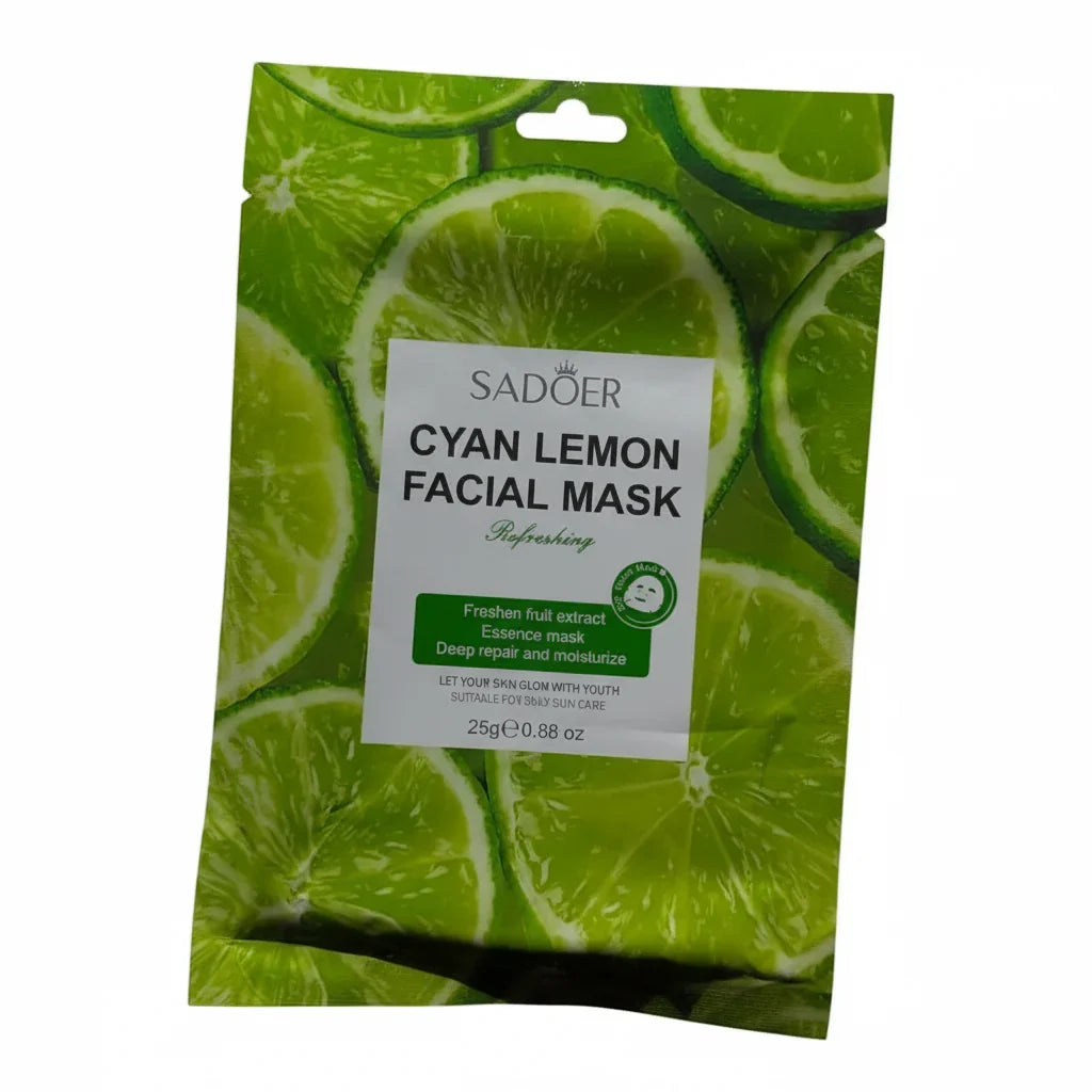 Sadoer Facial Fruit Mask Pack of 6 - Buy Online in Pakistan at Cosmia.pk
