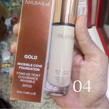 NoubaBlak Gold Invisible Cover Foundation SPF 25 – 20ml - Buy Online in Pakistan at Cosmia.pk