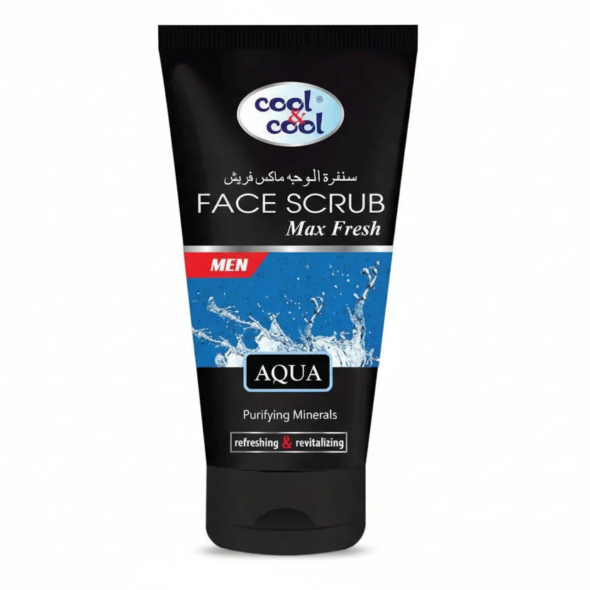 Cool & Cool Aqua Max Fresh Face Scrub for Men - Buy Online in Pakistan at Cosmia.pk