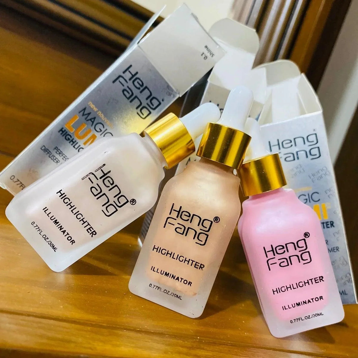 3 Pcs Heng Fang Highlighter Set - Buy Online in Pakistan at Cosmia.pk
