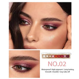 9 Colors Msyaho Eye Shadow Powder Box - Buy Online in Pakistan at Cosmia.pk