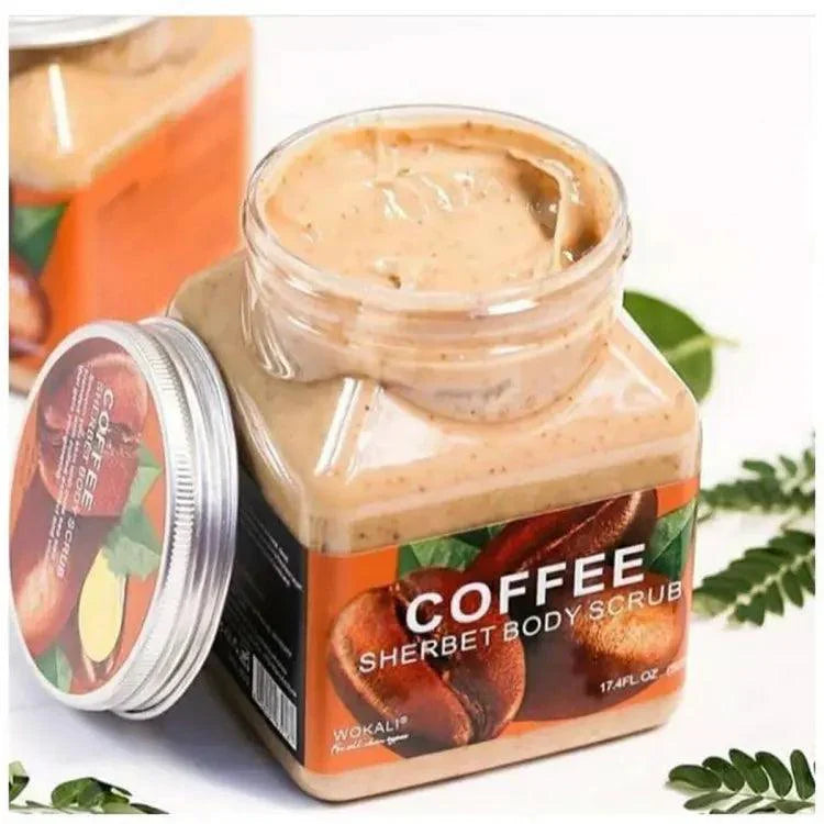 Wokali Coffee Sherbet Body Scrub - 350ml - Buy Online in Pakistan at Cosmia.pk
