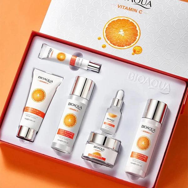Bioaqua VC Vitamin C Skin Care Set - Buy Online in Pakistan at Cosmia.pk