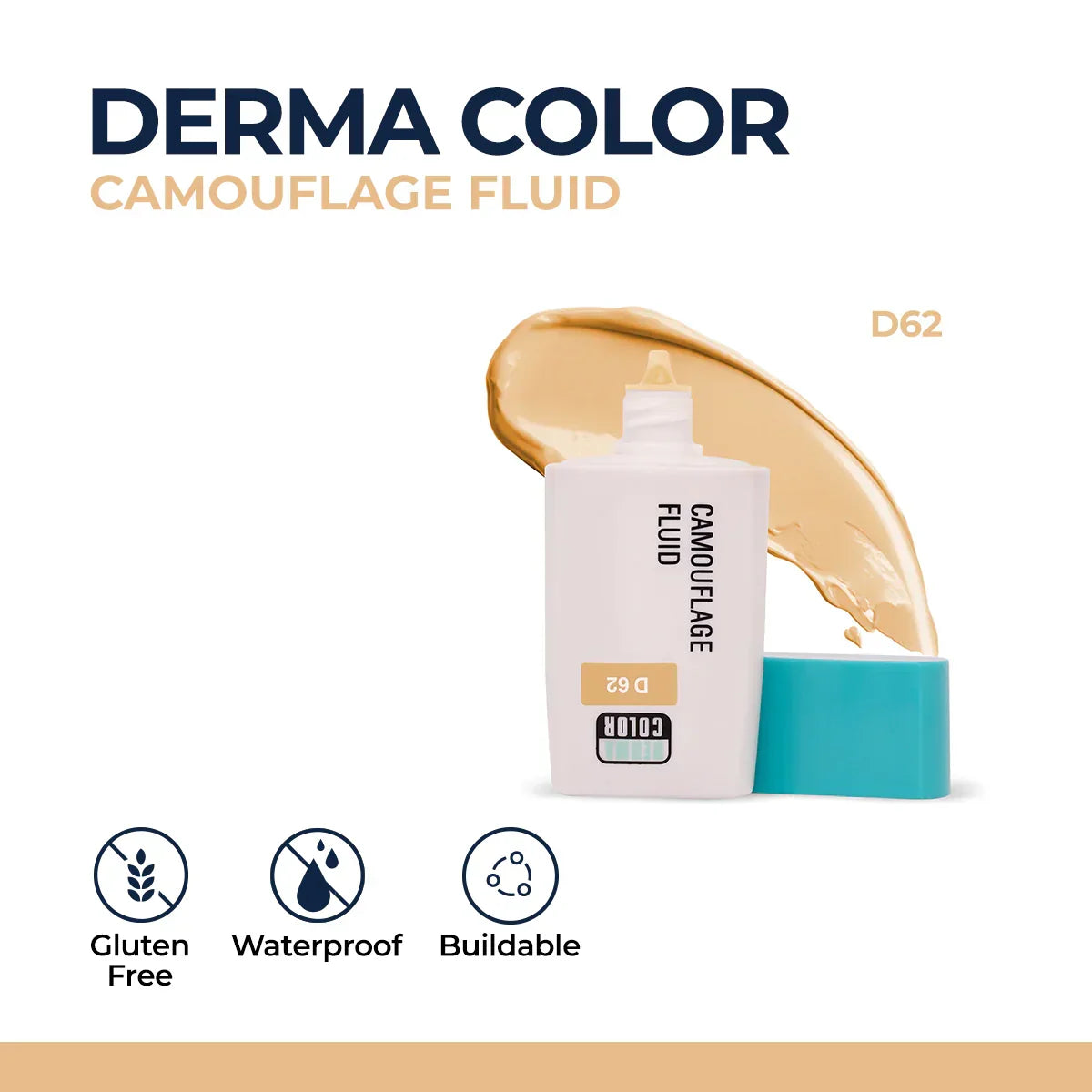 Kryolan - Derma Color Camouflage Fluid - Buy Online in Pakistan at Cosmia.pk