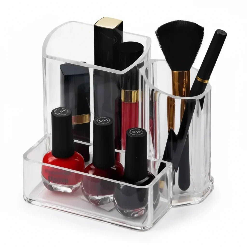 Transparent Acrylic Cosmetic Organizer - Buy Online in Pakistan at Cosmia.pk