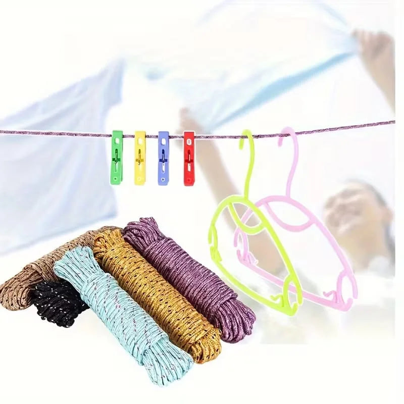 Cloth Drying Rope 10 meter - Pack of 3 - Buy Online in Pakistan at Cosmia.pk