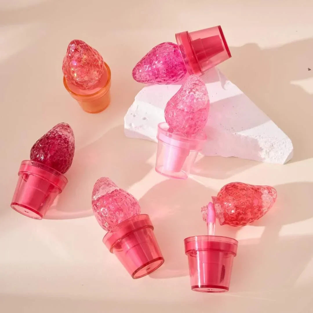 Huda Moji Strawberry Magic Lip Gloss - Buy Online in Pakistan at Cosmia.pk