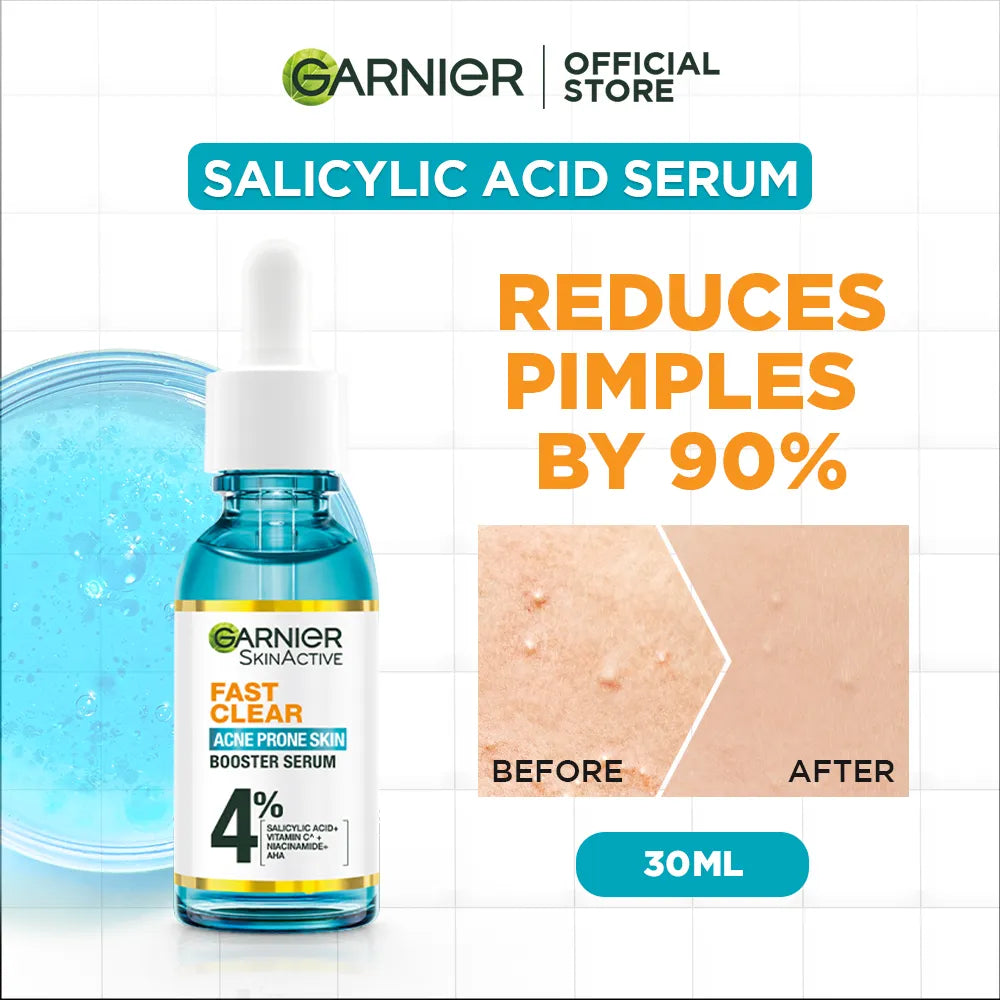Garnier Skin Active Fast Clear Booster Serum For Acne Prone Skin - Buy Online in Pakistan at Cosmia.pk