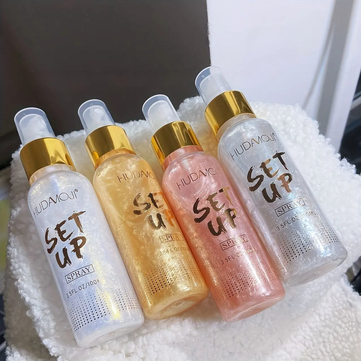 Huda Moji  Shimmer EN Highlighter Spray - 100ml - Buy Online in Pakistan at Cosmia.pk