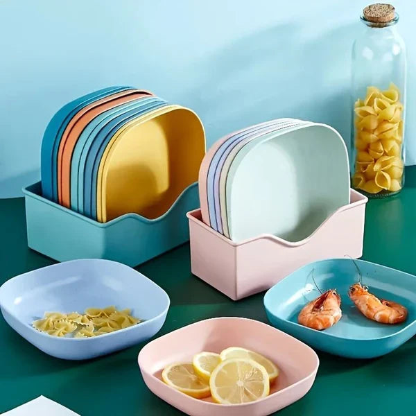 Multi-Function Mini Square Plates Set - Buy Online in Pakistan at Cosmia.pk