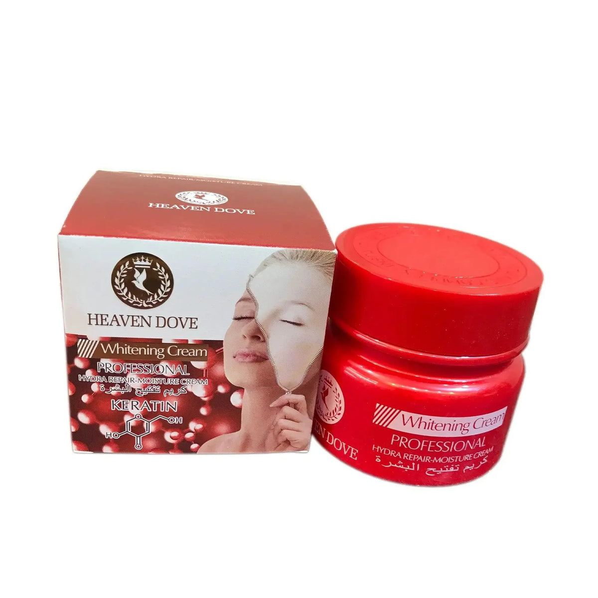 Heaven Dove Keratin Hydra Repair Moisture Cream - 180g (Original) - Buy Online in Pakistan at Cosmia.pk