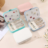 Velvet Multi‑function Jewelry Storage Box - Buy Online in Pakistan at Cosmia.pk
