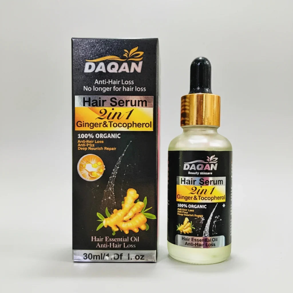 Daqan Ginger and Tocopherol Hair Serum - 30ml - Buy Online in Pakistan at Cosmia.pk