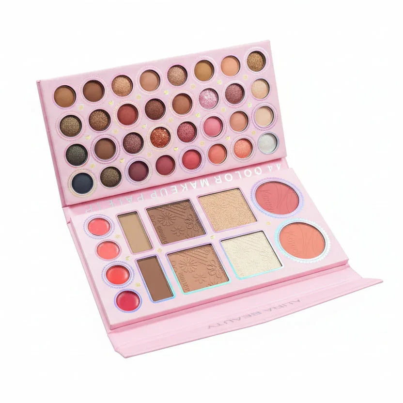 Aura Beauty Pink Amoiris Makeup Palette - 44 Colors - Buy Online in Pakistan at Cosmia.pk